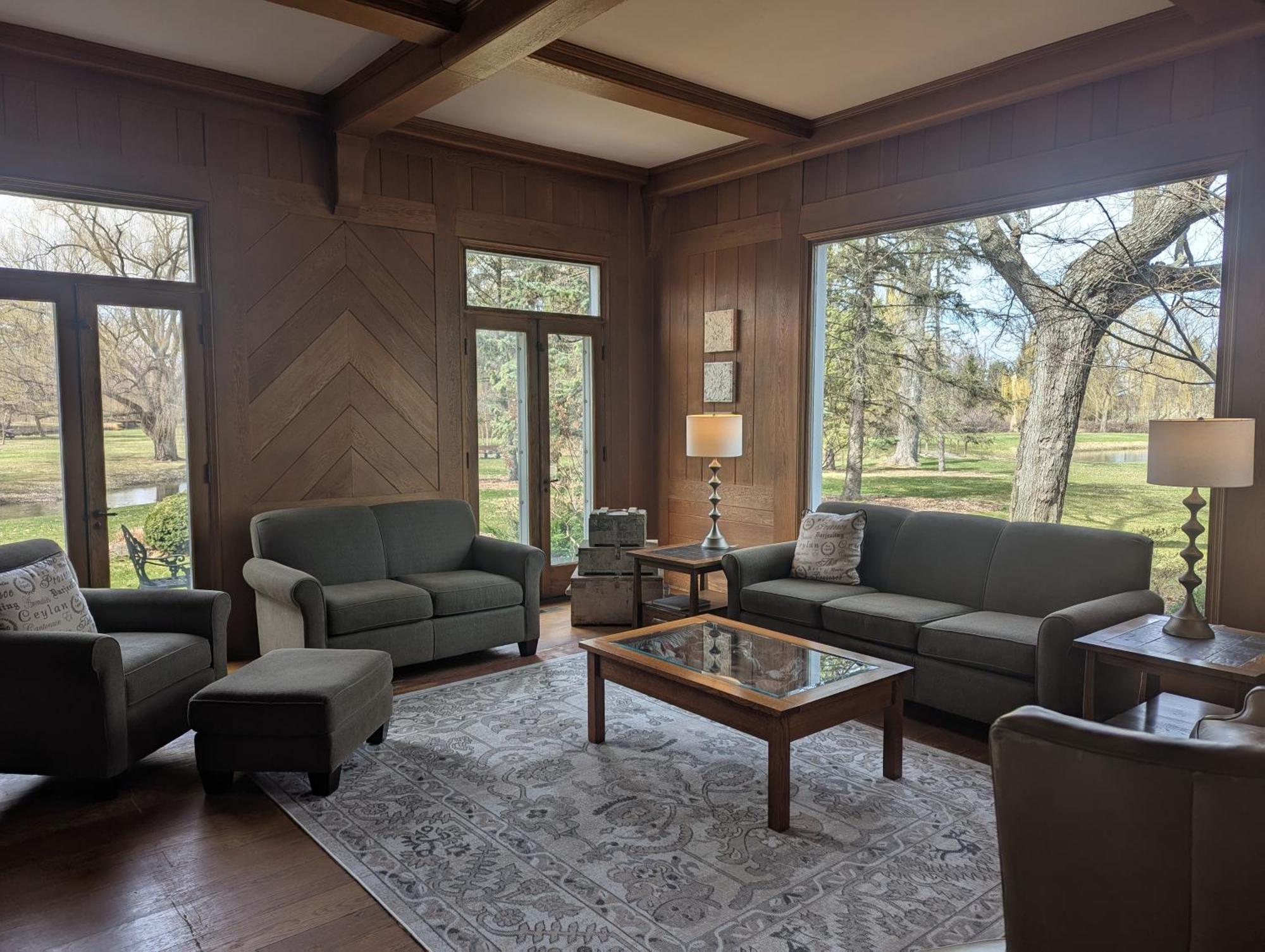 Farrell House Lodge At Sunnybrook Trout Club Sandusky Eksteriør billede